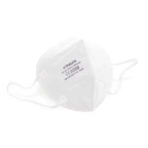KingFA KF-AF10 SC FFP2 NR Partikelfilter Halbmaske, ohne Ventil, Filtrierende Atemschutzmaske ideal zum Schutz gegen Partikel, 1 Packung = 6 Stück, einzeln verpackt