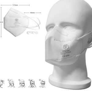 10 Stück Medizinische Atemschutzmaske FFP2 CE0370 zertifiziert Masken Mundschutz