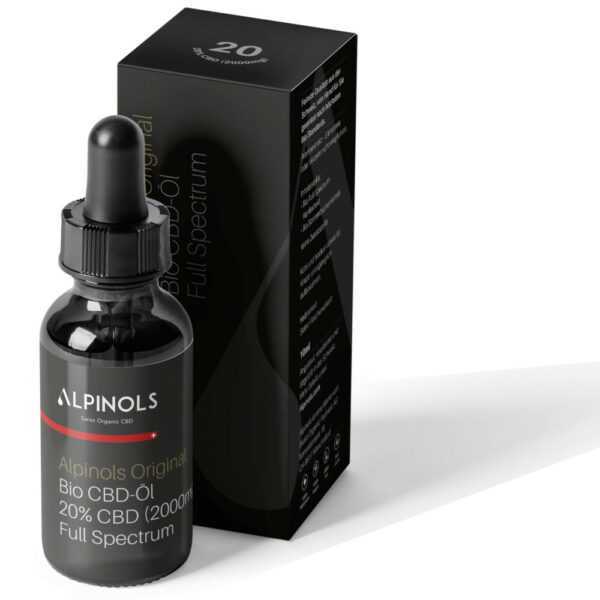 ALPINOLS Original Organic CBD Öl Fullspectrum 20%