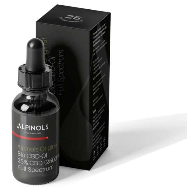 ALPINOLS Original Organic CBD Öl Fullspectrum 25%