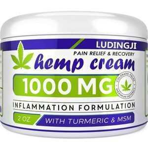 Amazon hot selling Hemp CBD cream for pain relief and Nourishing face and skin