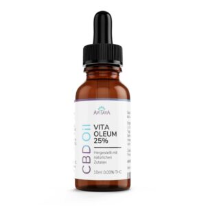 Avitava Vita Oleum 25% CBD-Tropfen 2500 mg THC-freies CBD Öl