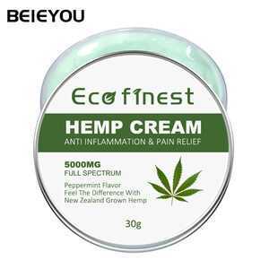 Beieyou Private Label Hemp Seed Oil Cream Effective Pain Relief Balm Natural Hemp CBD Cream Balm