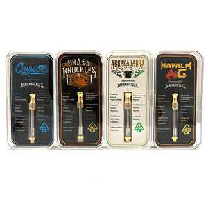 Brass CBD Oil Atomizer Vape Pen Kits 510 Thread Vape Cartridge Knuckless