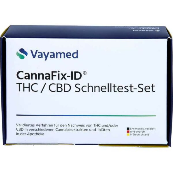CANNAFIX-ID THC/CBD Schnelltest-Set Vayamed 1 St.