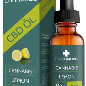 CBD 5% Bio Cannadol Hanfextrakt Lemon 10 ml Tropfen