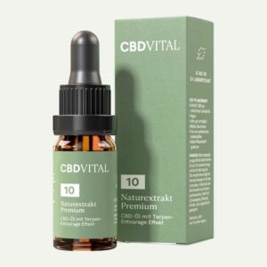CBD Vital CBD Öl 5% | 10% - Bio Naturextrakt Premium 10%