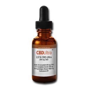Candropharm CBD-Ultra 2% 200 mg wasserlösliche CBD THC-frei