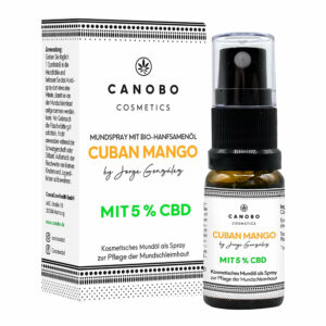 Canobo Bio Cbd 5% Cuban Mango Mundspray - 10 ml