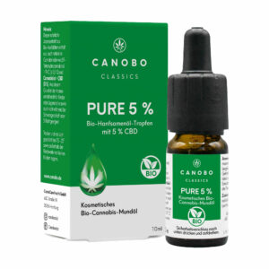 Canobo Pure 5% Bio Cbd Mundöl - 10 ml