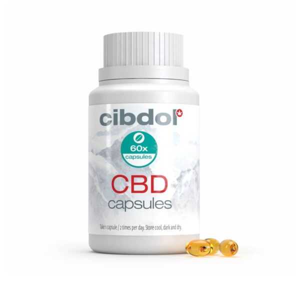 Cibdol - CBD Kapseln (60 Stück - 66.6 mg)