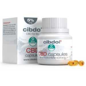 Cibdol - CBD Kapseln (60 Stück - 8.3 mg)