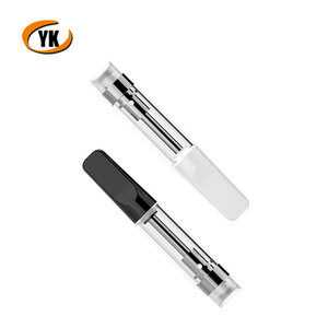 Custom Logo Best Cbd Oil Tank 510 Thread Glass Pen Cartridge work with iPURE 3 Vape Pen Electronic Cigarette