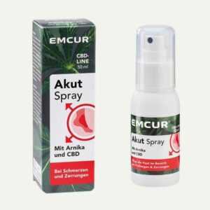 Emcur CBD Akut Spray mit Arnika 50 ml