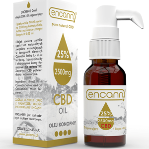 Encann® Gold 25% CBD Öl 10 ml Vollspektrum