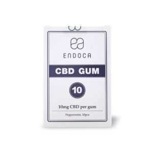 Endoca CBD Kaugummis (10 Stück) - Minze