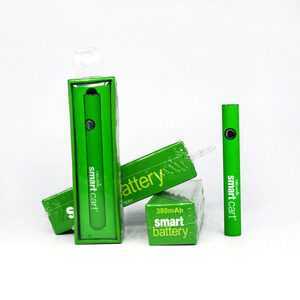 High quality Newest Smart Cart Battery Vape Pen 510 thread 380mah cbd vape battery