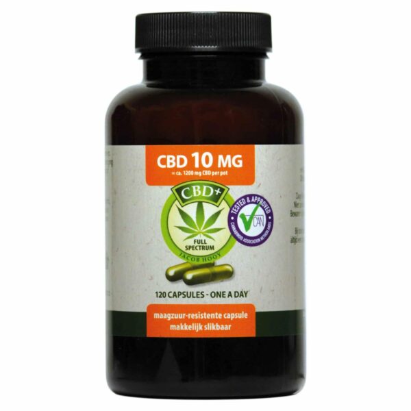 Jacob Hooy - CBD Kapseln (60 Stück - 10 mg)