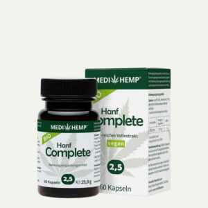 Medihemp CBD Kapseln Bio Hanf Complete 2,5 | 5% 2,5%