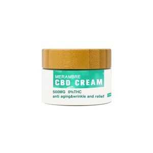 OEM ODM Wholesale Private Label All Natural Anti Aging Wrinkle Soothing Relief Anti Swelling Retinol CBD Cream Hemp Eye Cream