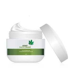 Private Label Anti Aging Hydrating Organic CBD Hemp Oil Face Cream for Skin Care