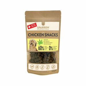 SPARROW Pet Chicken Snacks mit CBD - 150 g