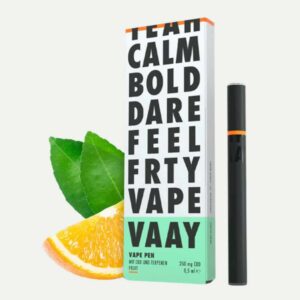 VAAY Vape CBD Pen (Diffuser) | Herbal | Mint | Lemon | Fruit Fruit
