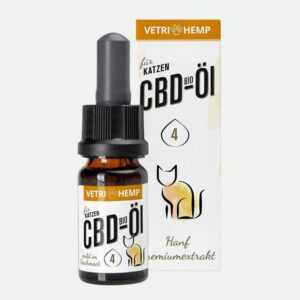 Vetrihemp CBD Öl für Katzen 4%