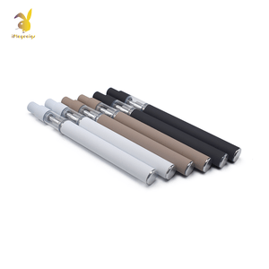 Wholesale 400mah disposable vape pen rubberized body vertical ceramic coil heating disposable cbd oil vape pen