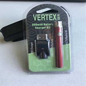 vertex vape pen Cbd 350 vv pen 380mAh Battery eco c twist style preheat CBD Battery for ceramic coil cartridge