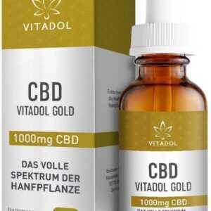 CBD 10% Bio Hanfextrakt Öl Vitadol Gold 10 ml