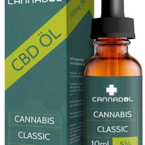 CBD 5% Bio Cannadol Hanfextrakt Classic 10 ml Tropfen