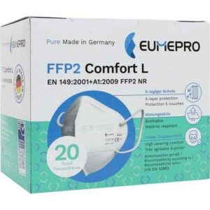 FFP2 Maske Comfort L Made in Germany 20 St.