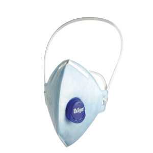 Dräger X-plore 1720 V FFP2 NR D besonders atmungsaktive Maske, Staubschutzmaske für den einmaligen Gebrauch, 1 Packung = 10 Stück, einzeln verpackt