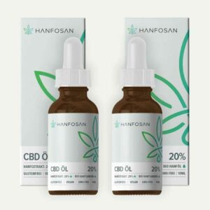 Hanfosan CBD Öl 20% | 2er Pack