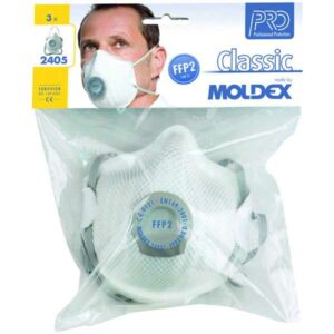 Moldex Atemschutzmaske FFP2 (3 Stück) Atemschutz EN 149 - Schutzstufe FFP2 NR D 3 Stück