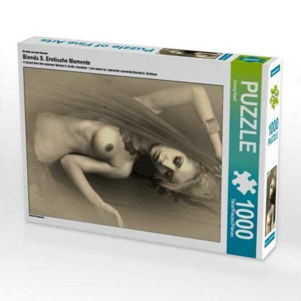CALVENDO Puzzle "CALVENDO Puzzle Bionda S. Erotische Momente 1000 Teile Lege-Größe 48 x 64 cm Foto-Puzzle Bild von Georg Hanf", 1000 Puzzleteile