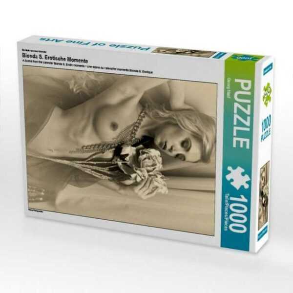 CALVENDO Puzzle "CALVENDO Puzzle Bionda S. Erotische Momente 1000 Teile Lege-Größe 48 x 64 cm Foto-Puzzle Bild von Georg Hanf", 1000 Puzzleteile