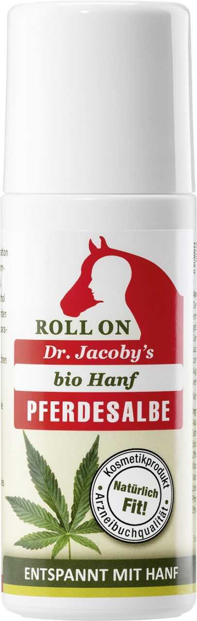 Dr. Jacoby Pferdesalbe mit Hanf Roll On 75 ml