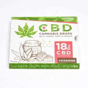 Euphoria Cannabis-Bonbons mit 18 mg CBD  Extrem leckere Cannabis-Bonbons mit Honig