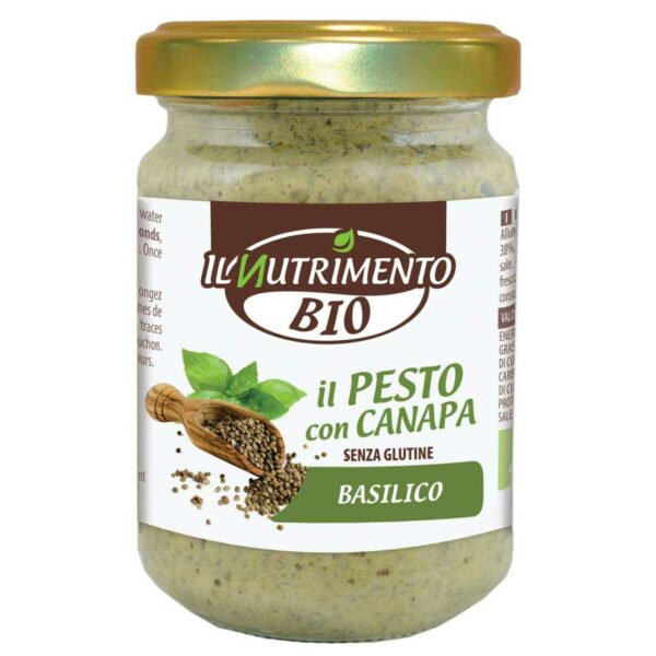 Il Nutrimento Basilikum Hanf Pesto: vegan & laktosefrei