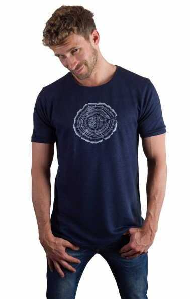 Rundhals T-Shirt Fairwear Hanf Shirt Treeslice S