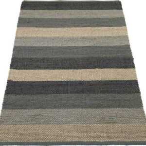 Teppich "Hanf Stripe", Home affaire, rechteckig, Höhe 5 mm, Wohnzimmer