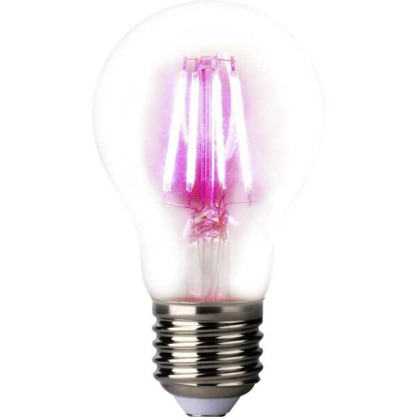 LightMe LED-Pflanzenlampe LM85320 109 mm 230 v E27 4 w Glühlampenform 1 St.