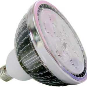 voelkner selection Pflanzenlampe "Venso Pflanzenlampe 130 mm 230 V E27 18 W Magenta Reflektor 1 St."