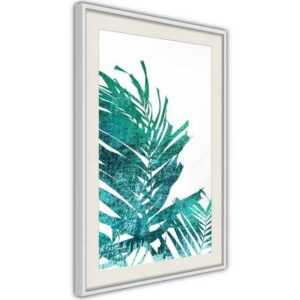 Artgeist Poster "Emerald Palm []"