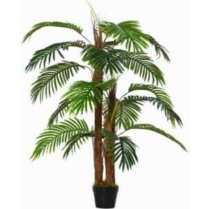HOMCOM künstliche Palme 120 cm - grün