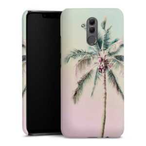 Huawei Mate 20 Lite Handy Premium Case Smartphone Handyhülle Hülle matt Palm Tree Pastel Tropical Premium Case