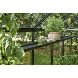 Juliana Regal für Gewächshaus 'Orangerie' schwarz 432 x 19,5 x 2,5 cm