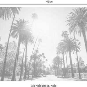 Komar Poster "Palm Alley", Städte, Höhe: 50cm